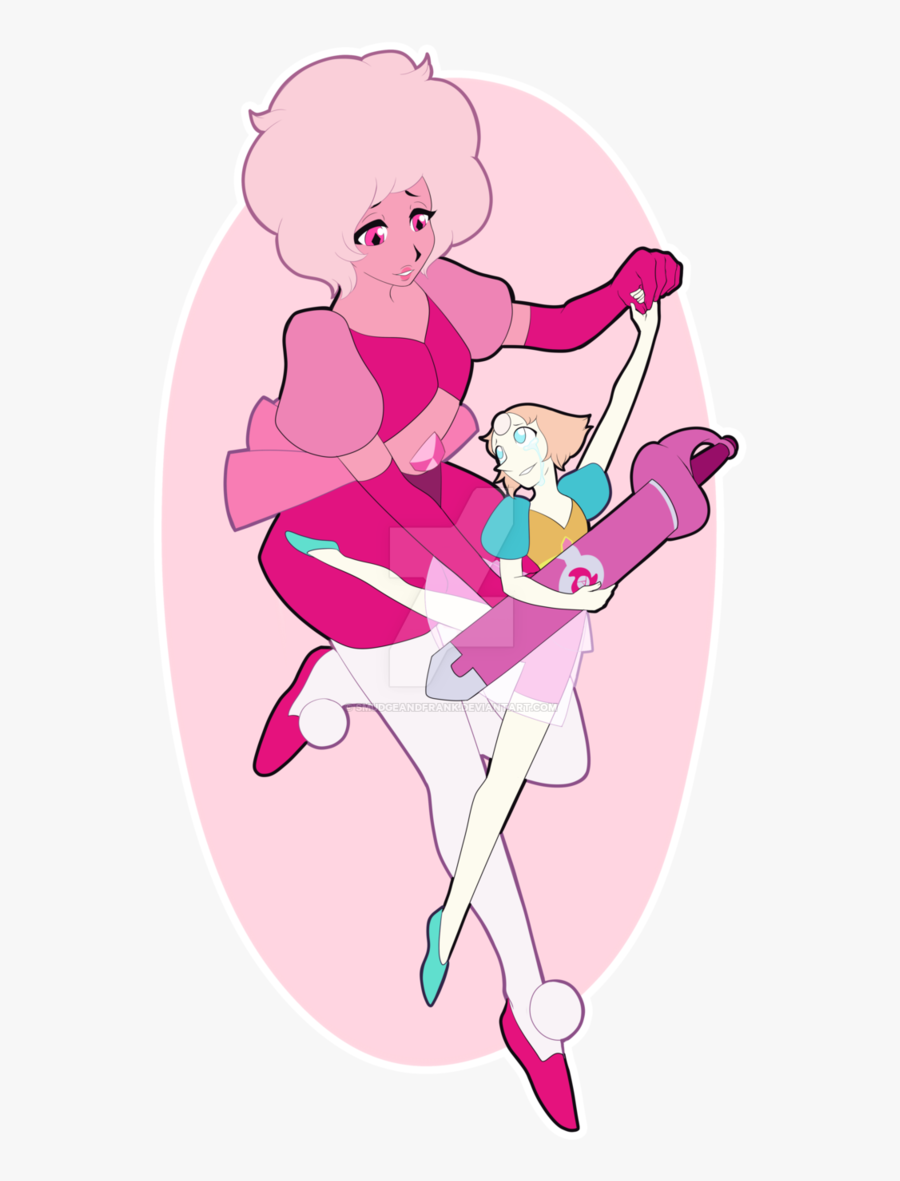 Gem Clipart Diamonds And Pearl Pink Diamond - Pearl X Pink Diamond, Transparent Clipart