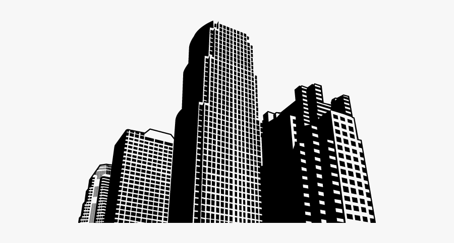 Image Library Library High Rise Building Materials - High Rise Building Outline, Transparent Clipart