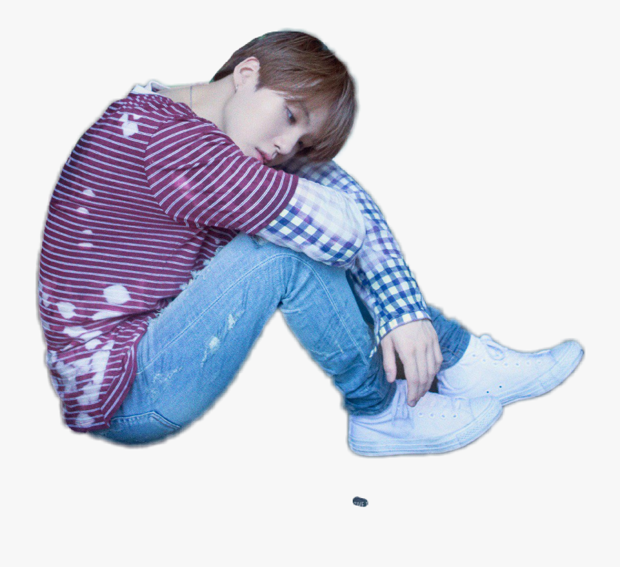 Transparent Sad Child Png - Bts Love Yourself Poster Suga, Transparent Clipart