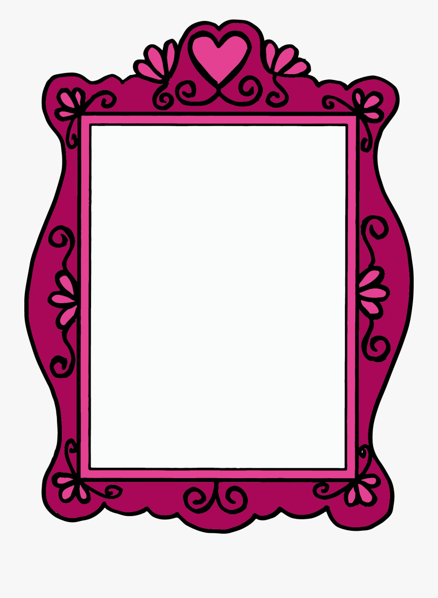 Printable Picture Frames, Transparent Clipart