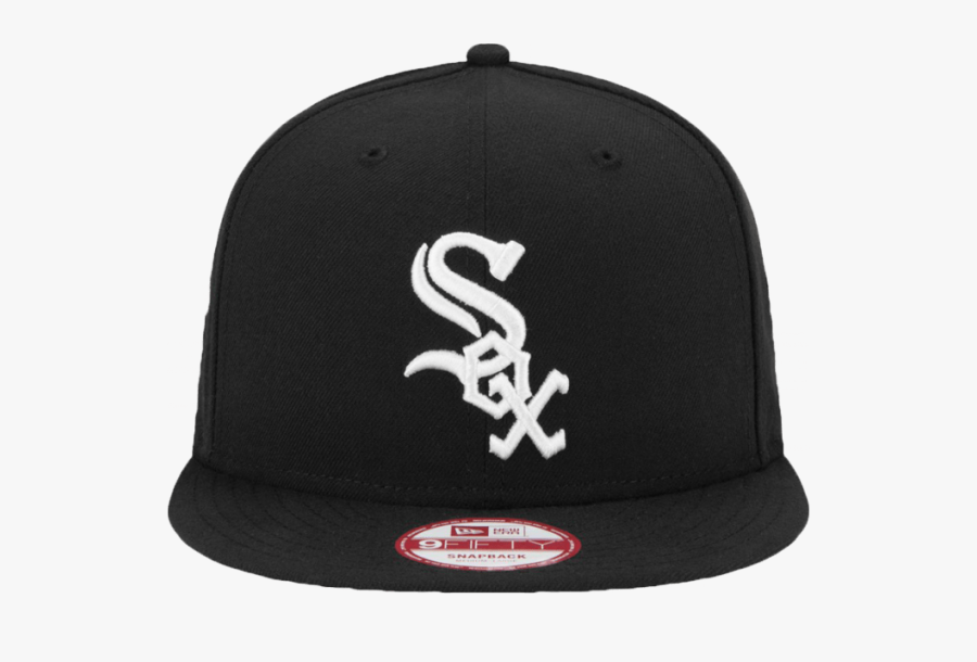 Chicago White Sox Cap Black - White Sox, Transparent Clipart