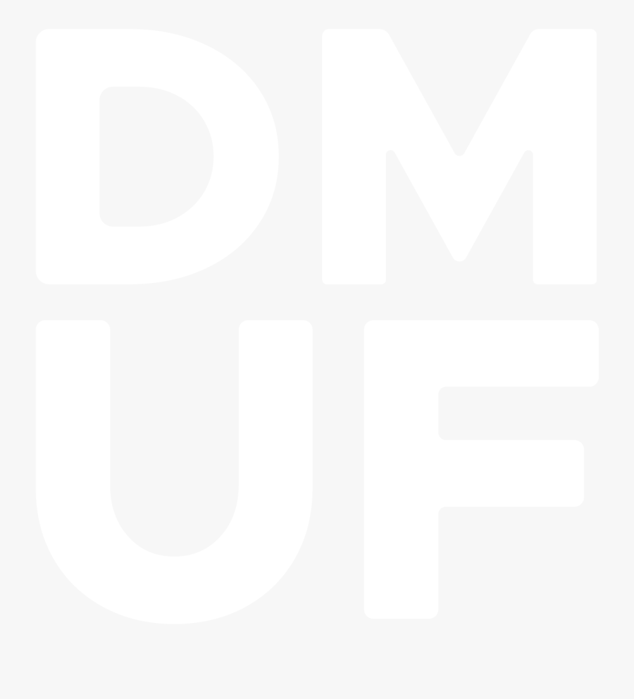 Uf Logo Black And White - Sign, Transparent Clipart