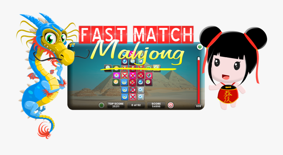 Mahjong Online Game Tournaments - Cartoon, Transparent Clipart