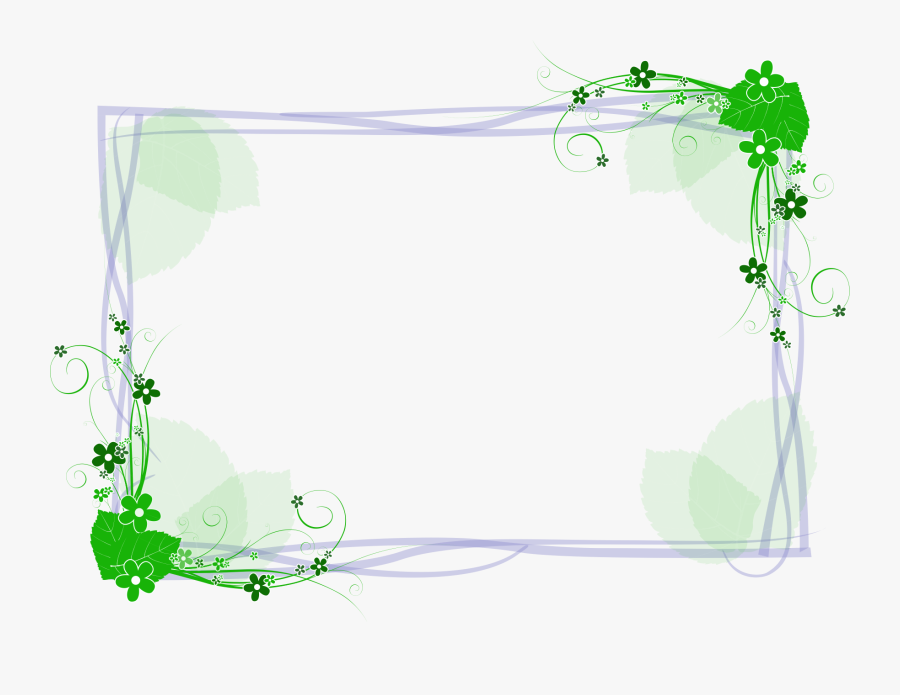 Green Line Border Png Download - Transparent Border Green Png, Transparent Clipart