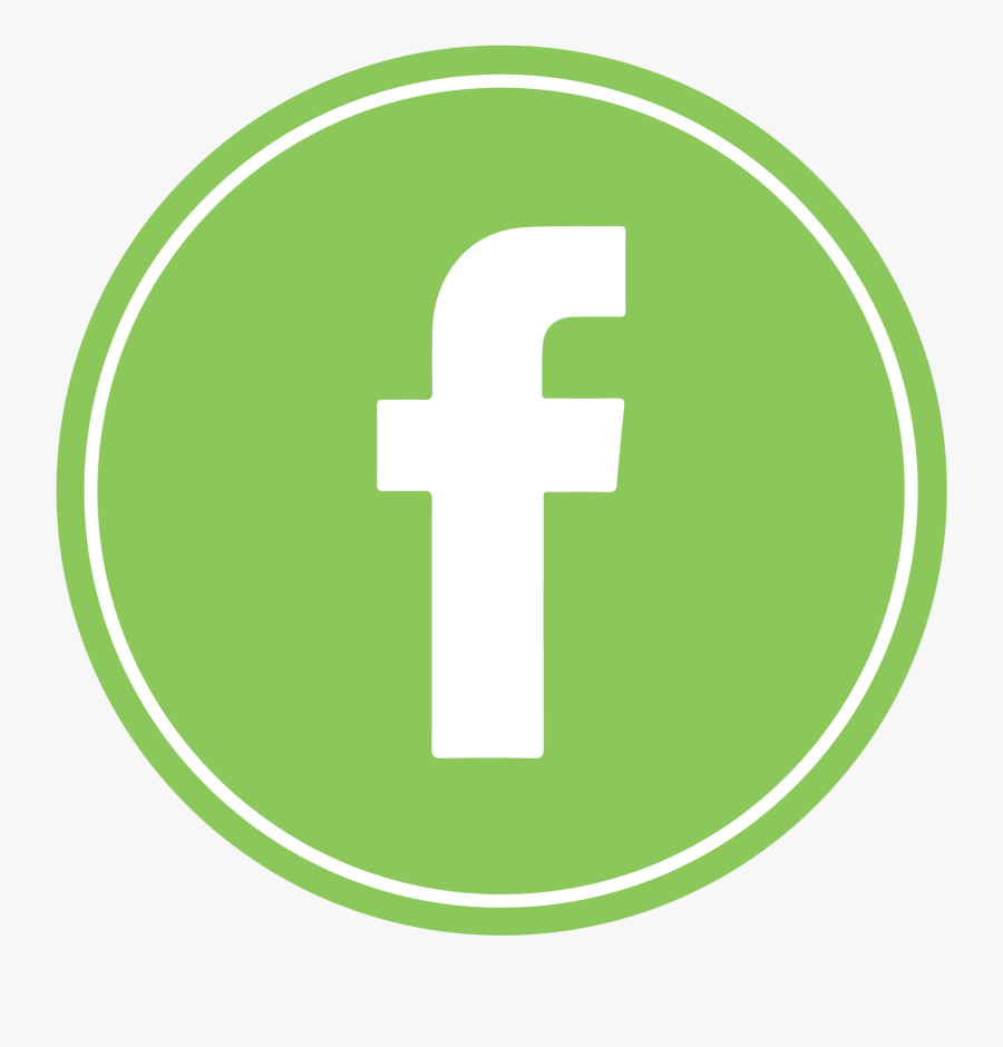 Facebook Clipart Green - Facebook Icon Png Green, Transparent Clipart