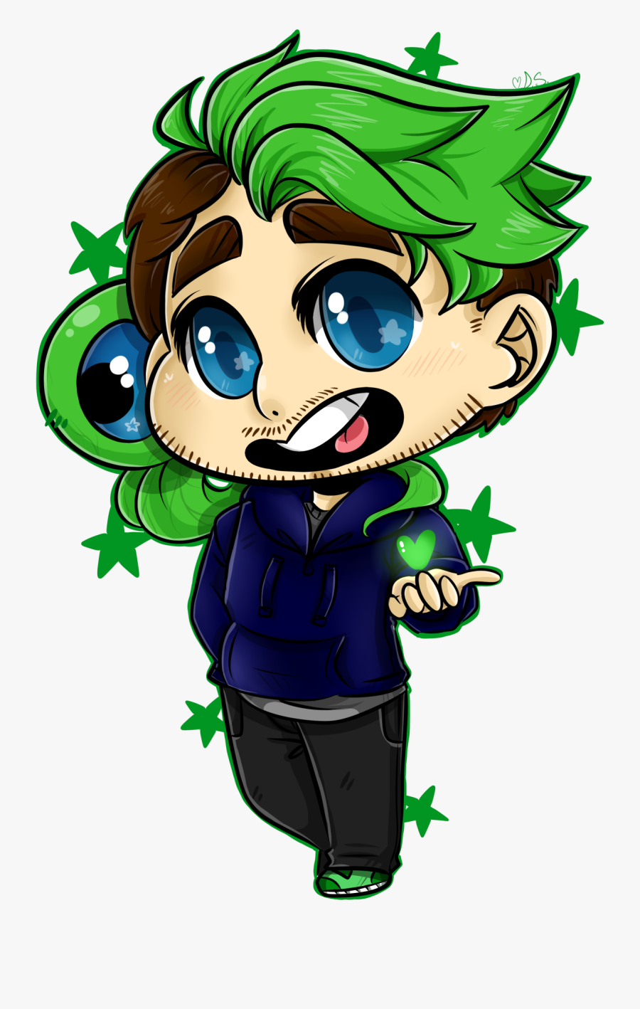 “a Little Late, But Still Relevant - Markiplier And Jacksepticeye Fanart, Transparent Clipart