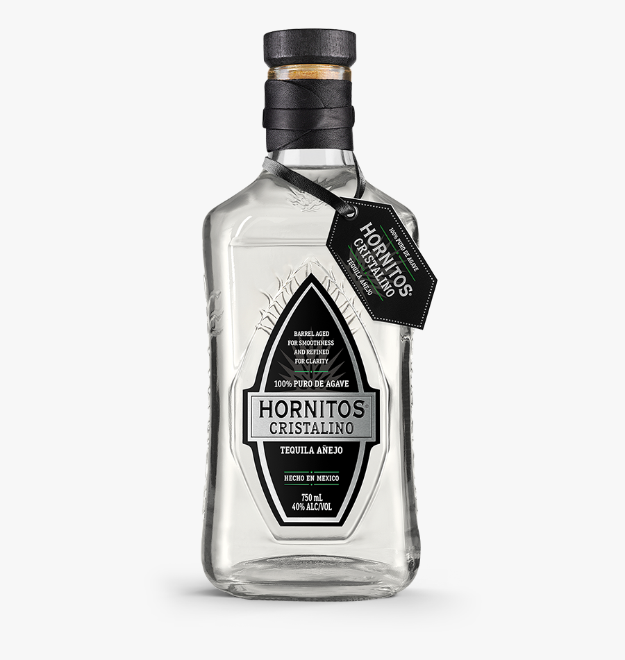 Bottle Cristalino Standing - Hornitos Cristalino, Transparent Clipart