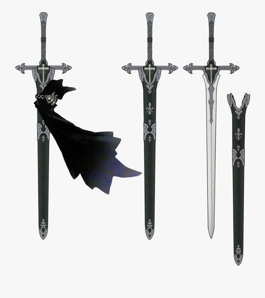 Excalibur Drawing Legendary Sword - Mordred's Sword, Transparent Clipart