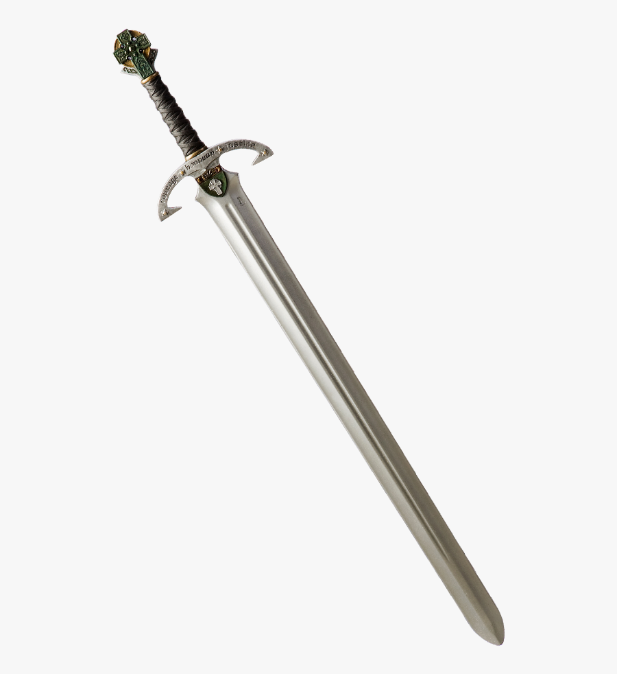 Knightly Sword Weapon - Transparent Background Sword Clipart, Transparent Clipart
