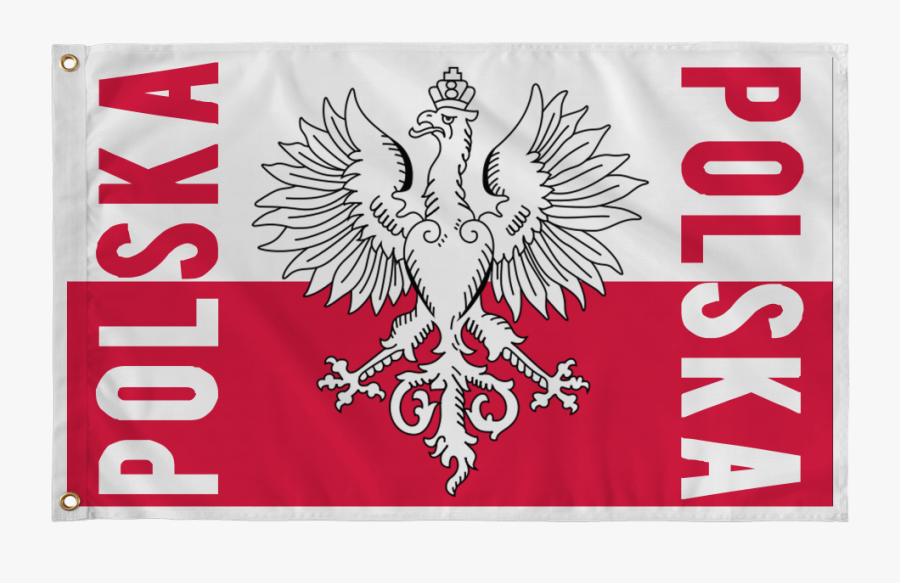 Poland Flag, Transparent Clipart