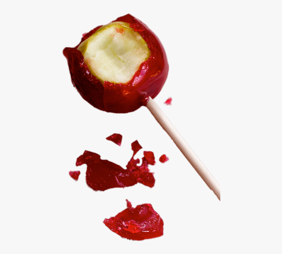 Partly Eaten Toffee Apple - Toffee Apple Png, Transparent Clipart