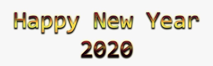 New Year 2020 Png Image - Graphics, Transparent Clipart
