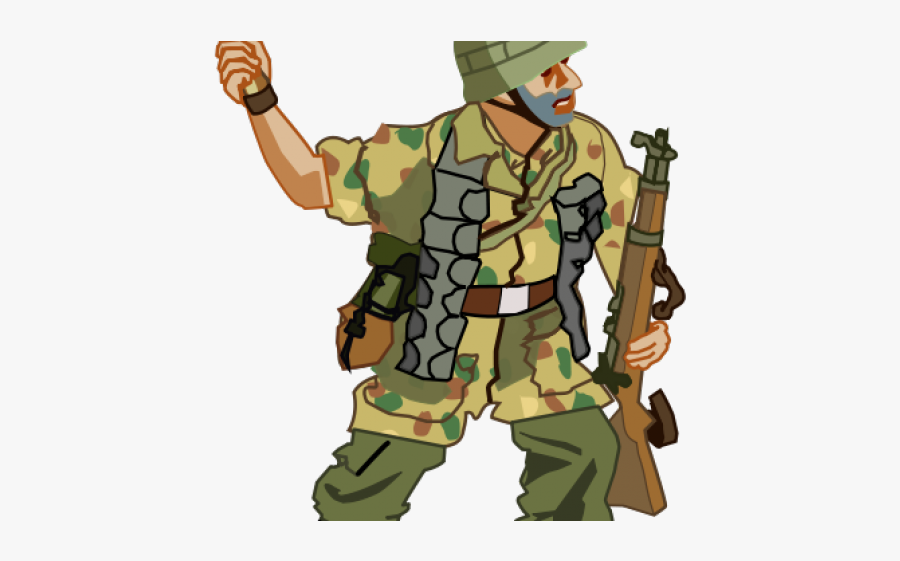 Soldier Army Clipart German World War Transparent Png - Soldier Clipart, Transparent Clipart