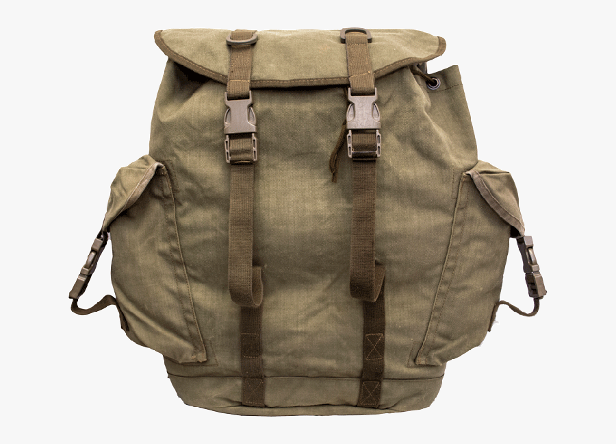 German Surplus Alpine Rucksack - Bag, Transparent Clipart
