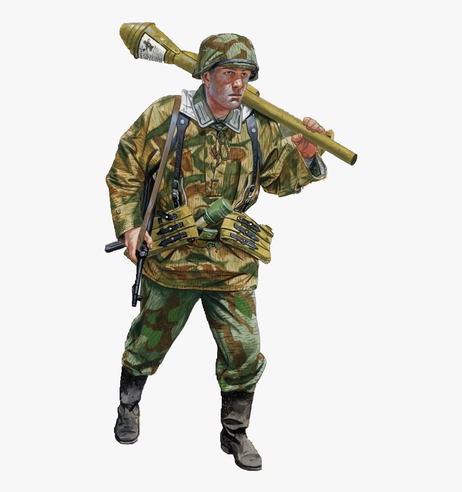 Svg Transparent Pin By Piotr Niemczyk - German Ww2 Soldier Png, Transparent Clipart