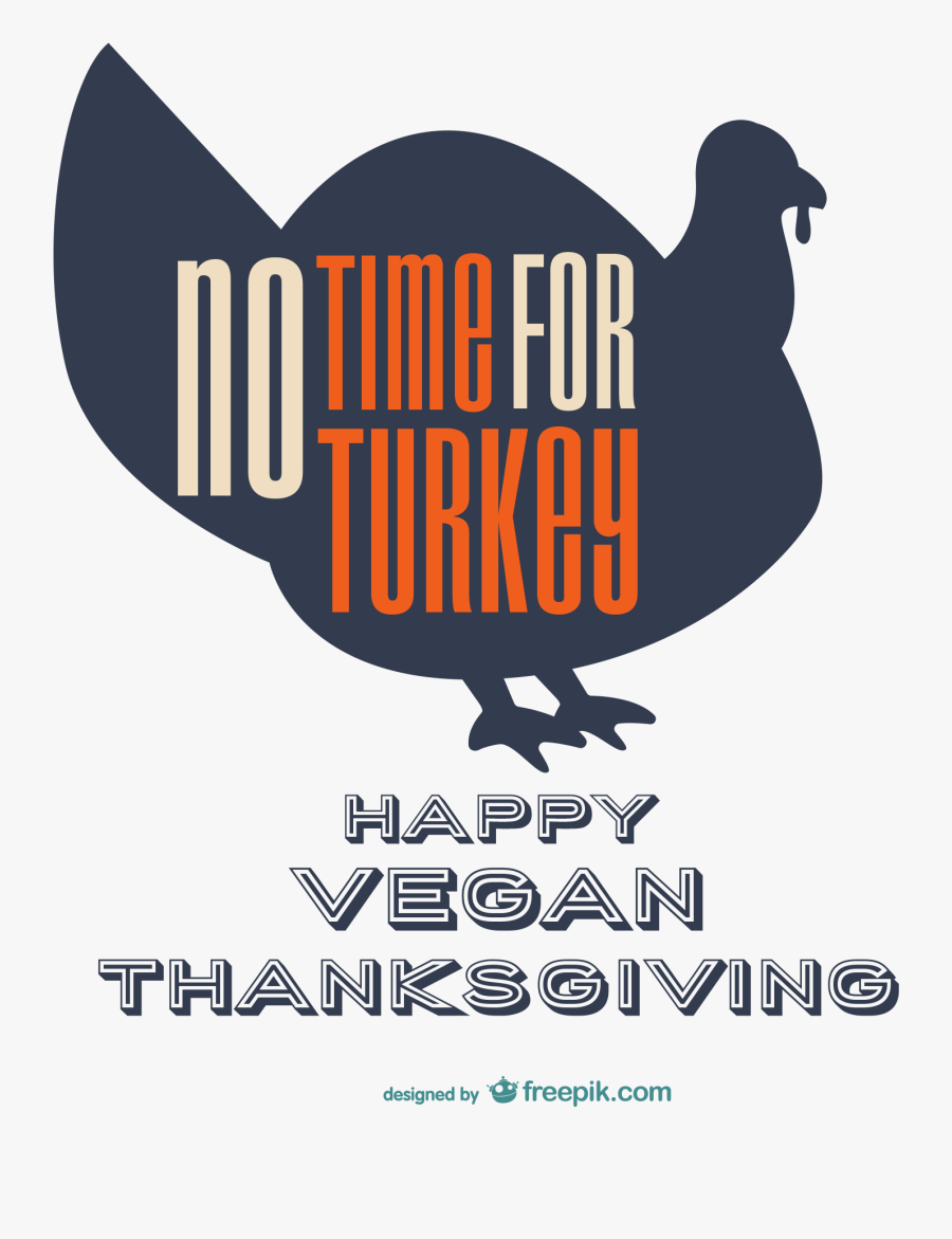 Transparent Happy Thanksgiving Cliparts - Happy Vegan Thanksgiving, Transparent Clipart