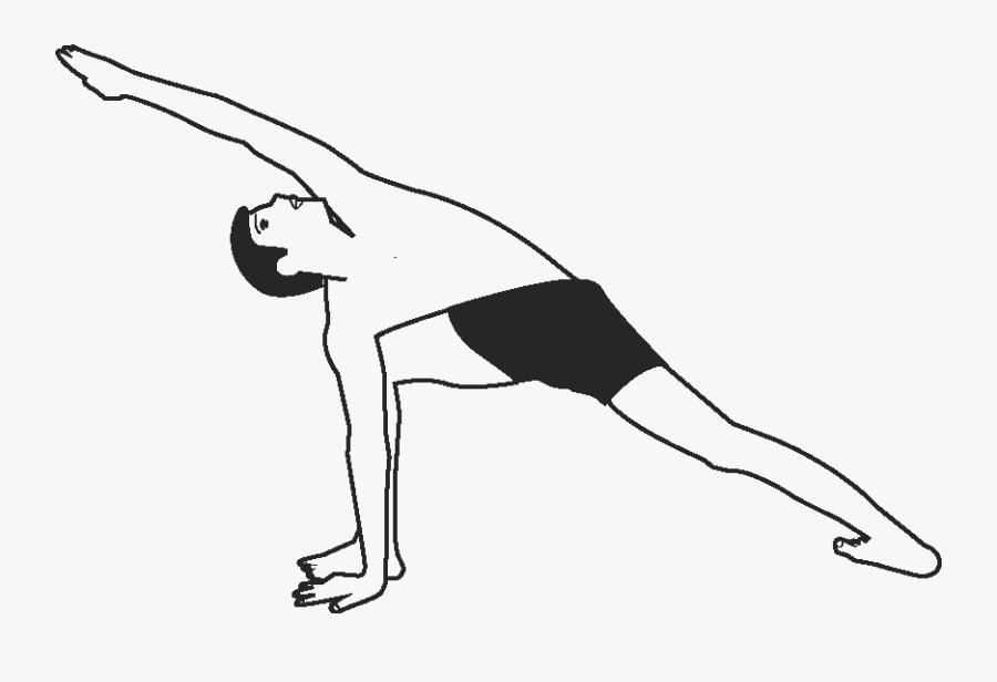 Indeayoga Technique From Tadasana - Illustration, Transparent Clipart
