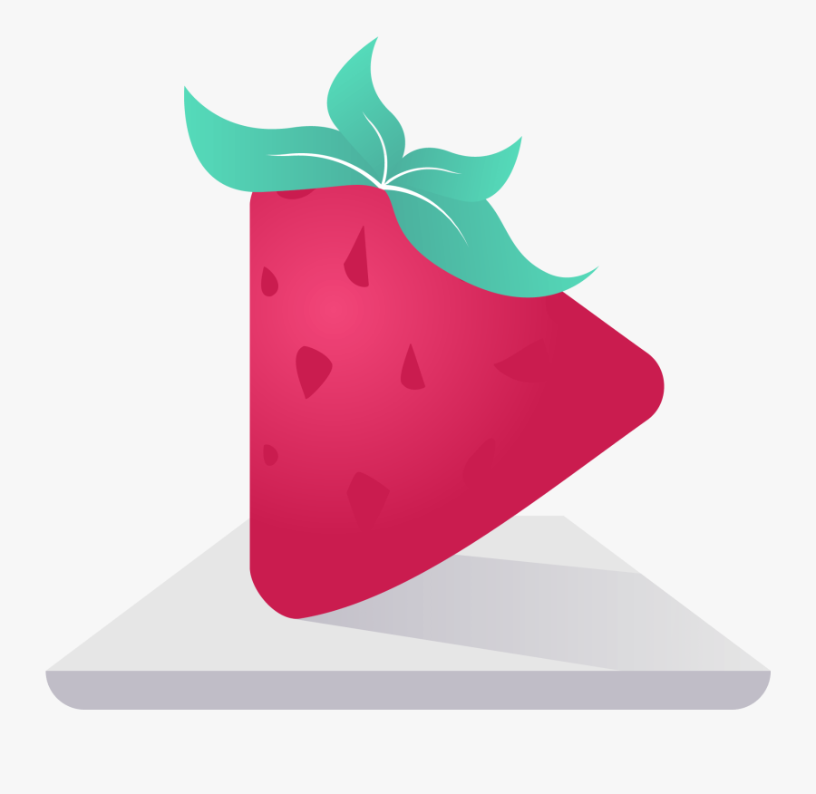 Simple Exercises To - Strawberry, Transparent Clipart