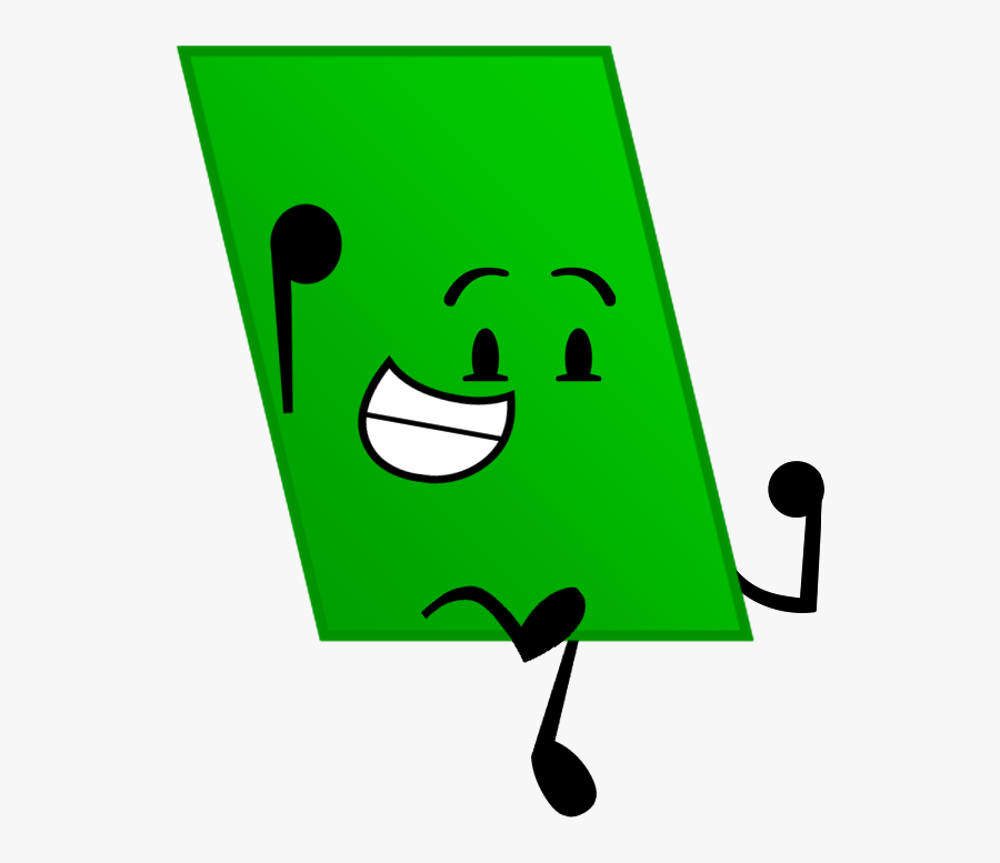 Parallelogram Shape With Face, Transparent Clipart