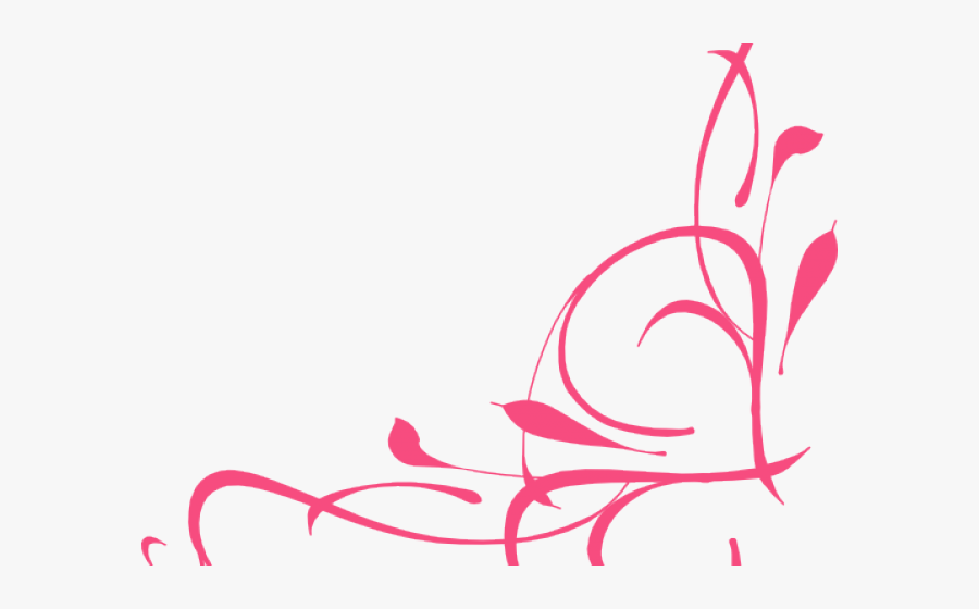 Swirl Clipart Filigree - Transparent Swirl Design Png, Transparent Clipart