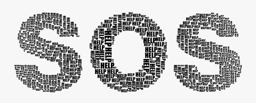 Transparent Código De Barras Png - Morse Code I Need Help, Transparent Clipart