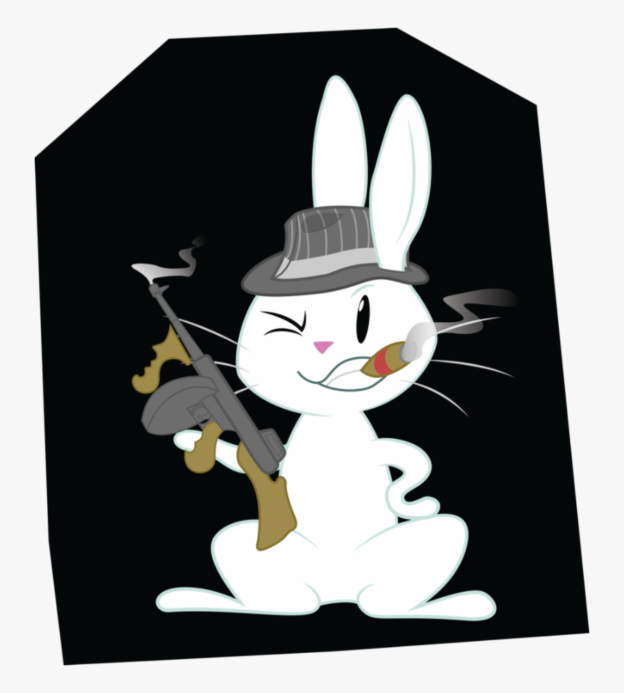 Rabbit Smoking A Cigar, Transparent Clipart