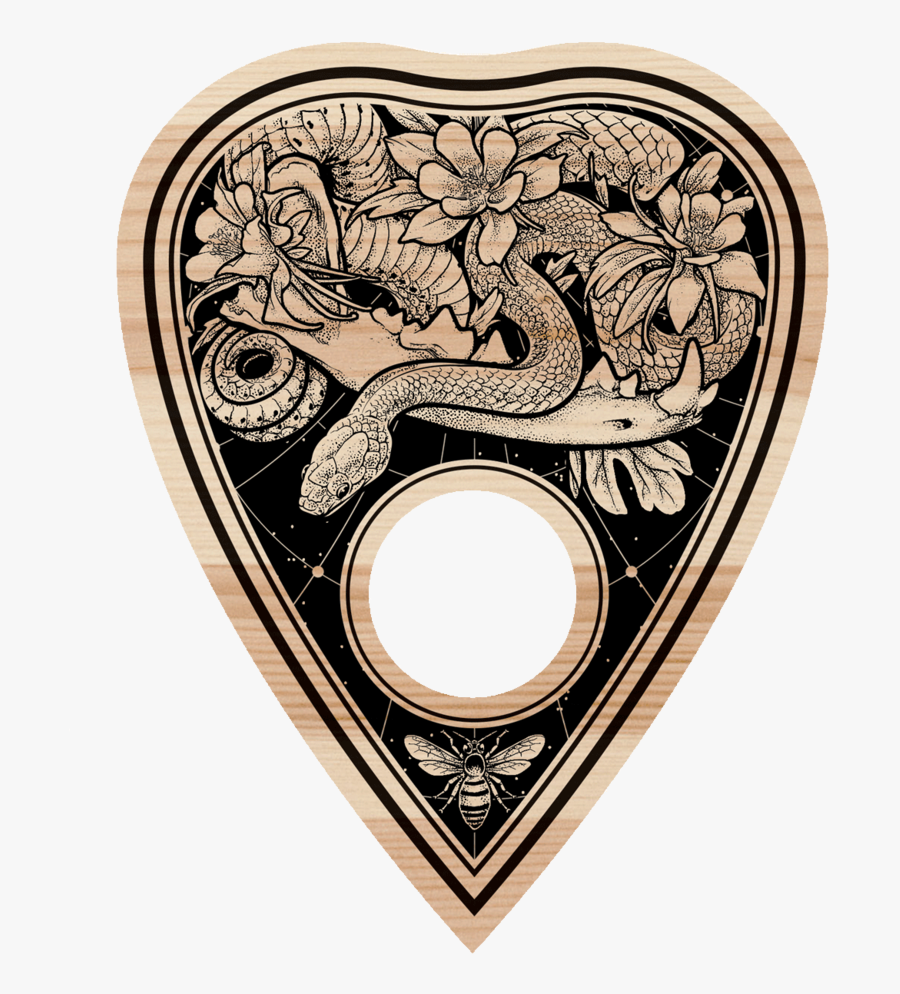 Transparent Cutting Board Clipart - Ouija Board Planchette Png, Transparent Clipart