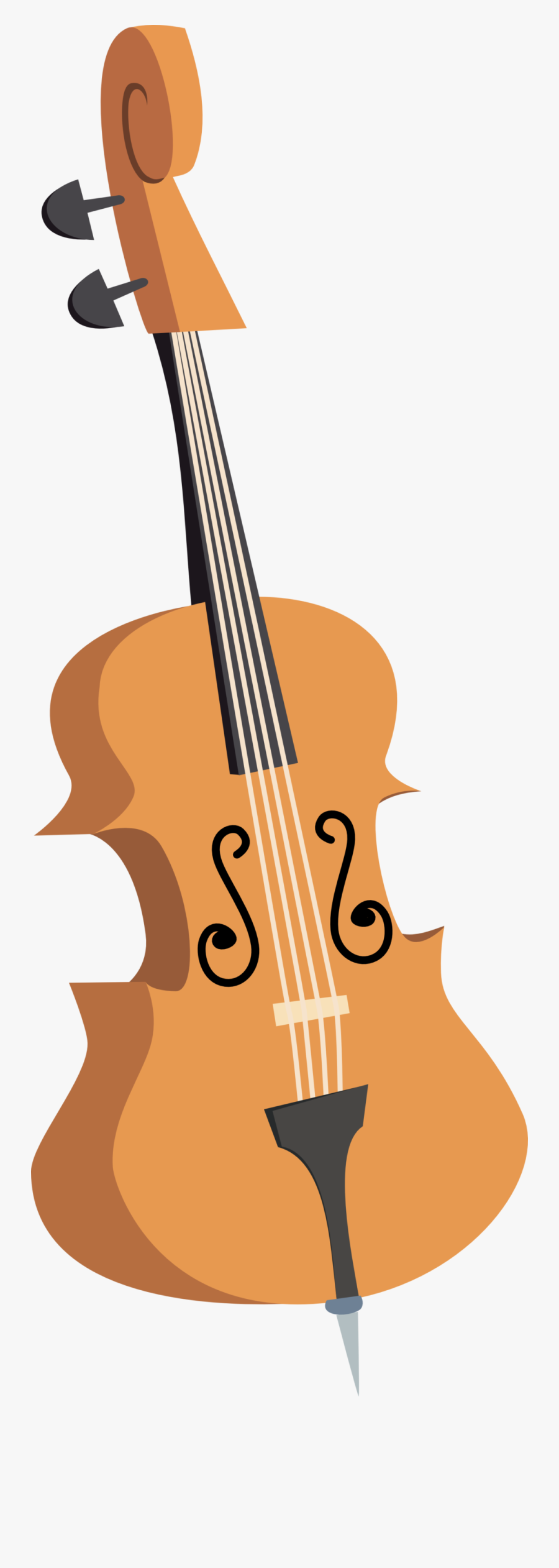 Cello Vector Clipart Royalty Free Download - Млп Октавия, Transparent Clipart