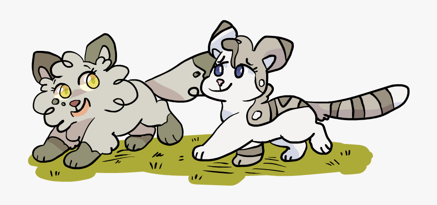 Ivypaw And Dovepaw, Transparent Clipart