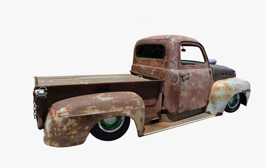 Pickup Truck Clipart Classic - Old Truck Png, Transparent Clipart