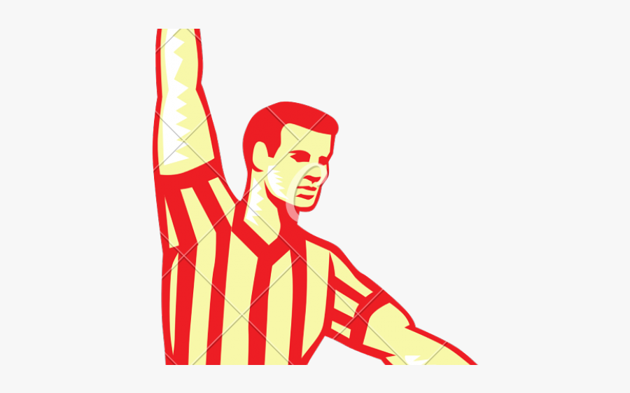 Foul Cliparts - Basketball Referee Signals Personal Foul In Basketball, Transparent Clipart