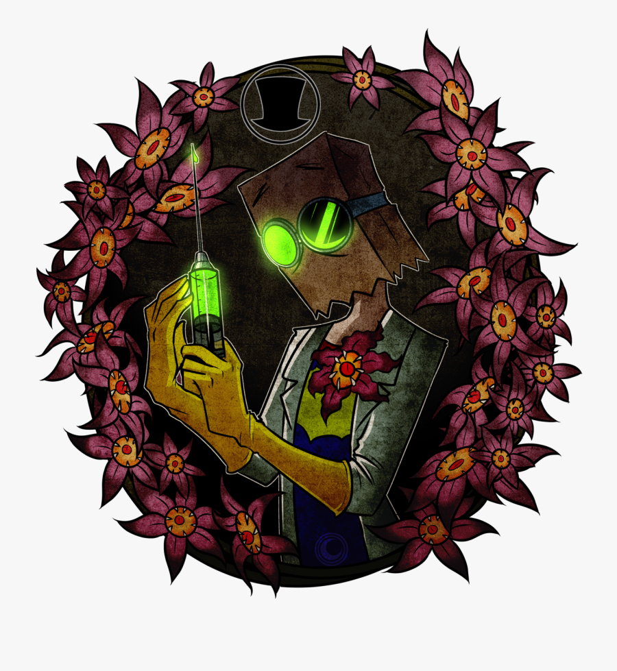 Transparent Dr Evil Png - Villainous Dr Black Hat, Transparent Clipart