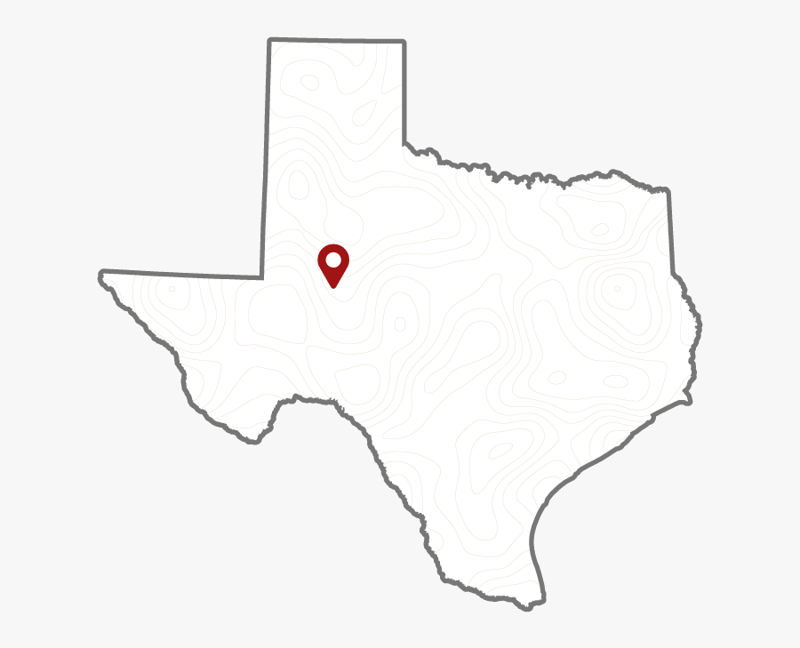 White Texas Black Background Clipart - Texas With Black Background, Transparent Clipart