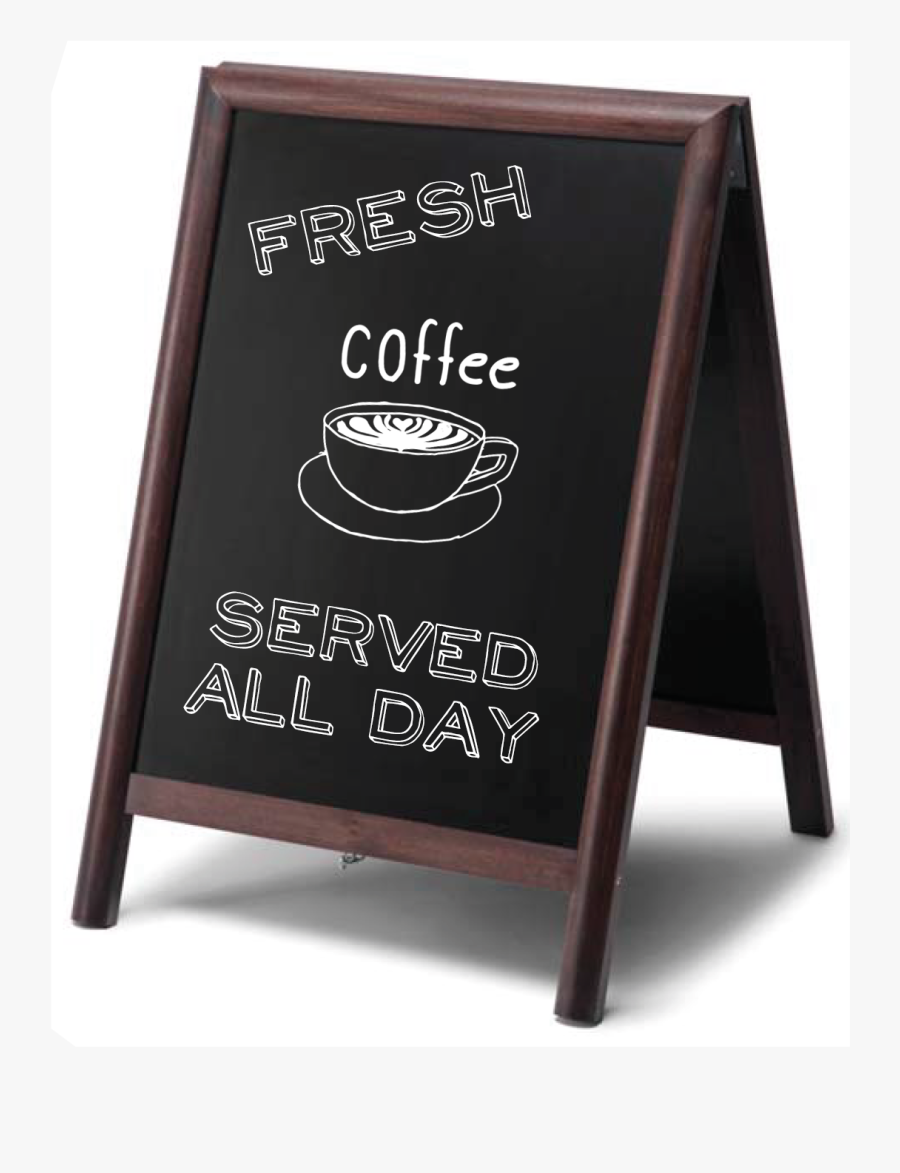 A Board With Rounded - Sign, Transparent Clipart