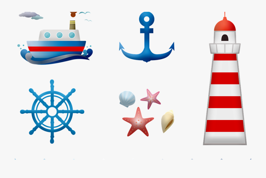 Nautical Clipart Nautical Birthday - Transparent Nautical Theme Clip Art Nautical, Transparent Clipart
