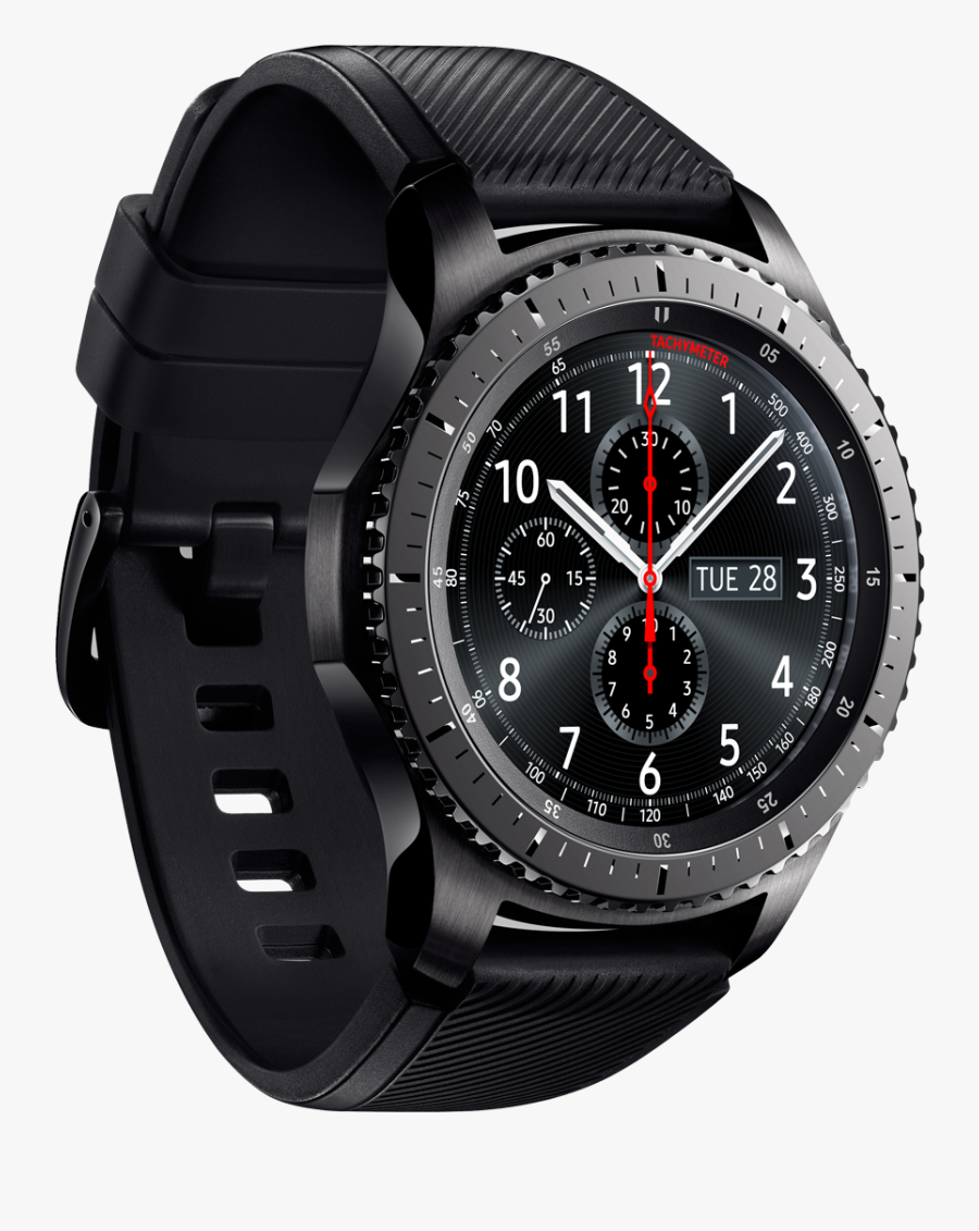 Transparent Smartwatch Png - Samsung Gear S3 Frontier Price In India, Transparent Clipart