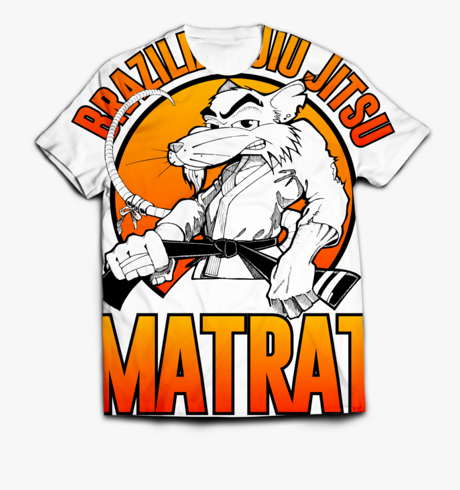 The New Shirt Design Features A Mat Rat Tying His Belt, Transparent Clipart