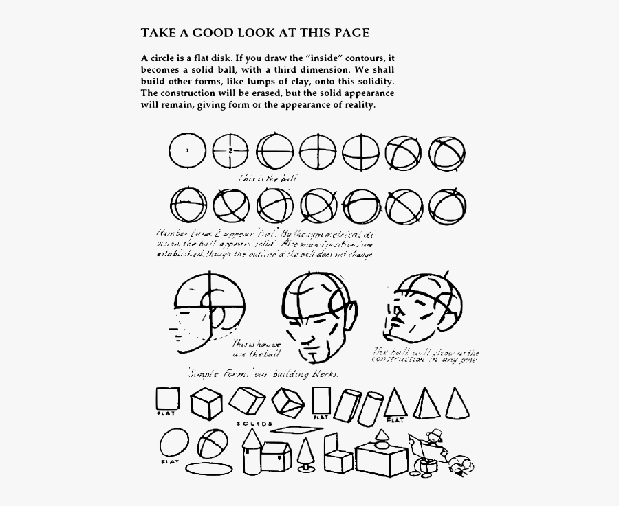 Andrew Loomis Fun With A Pencil 12 - Andrew Loomis Fun With A Pencil, Transparent Clipart