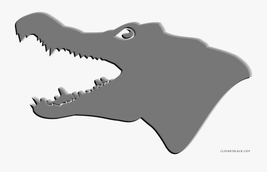 Clipartblack Com Animal Free - Gator Transparent, Transparent Clipart