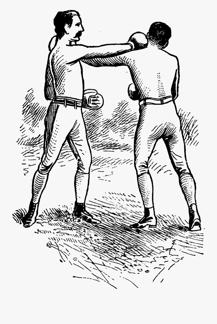 Russian Fist Fighting, Transparent Clipart