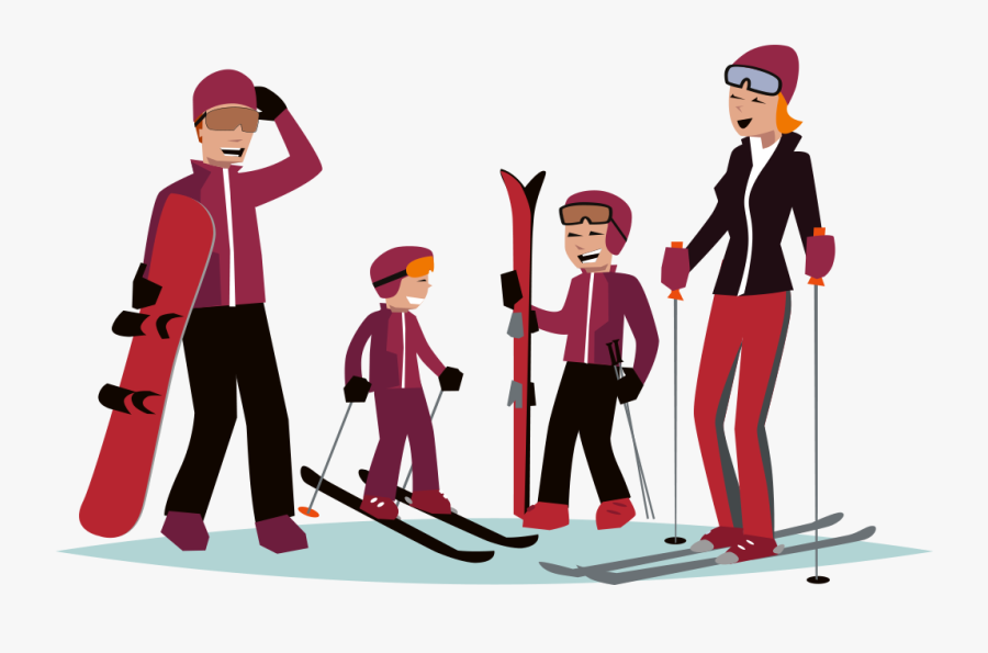 Saint Gervais Les Bains Clipart , Png Download - Skier Stops, Transparent Clipart