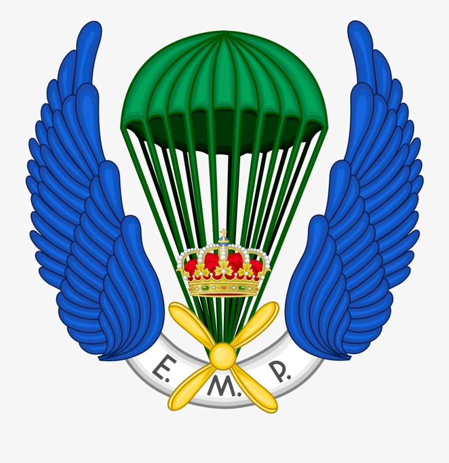 File Emblem Of The - Paratrooper Military School Méndez Parada, Transparent Clipart