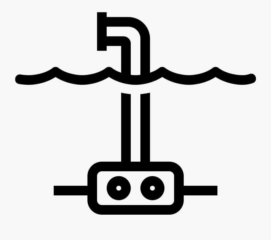 Periscope Icon Under Water - Periscope Icon Png, Transparent Clipart