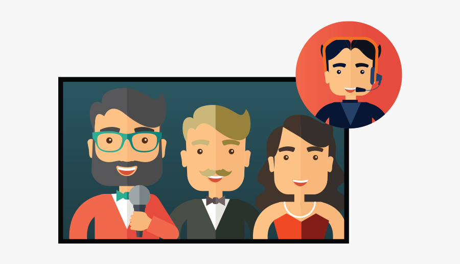 Live Production Tools For Twitter And Periscope - Cartoon, Transparent Clipart