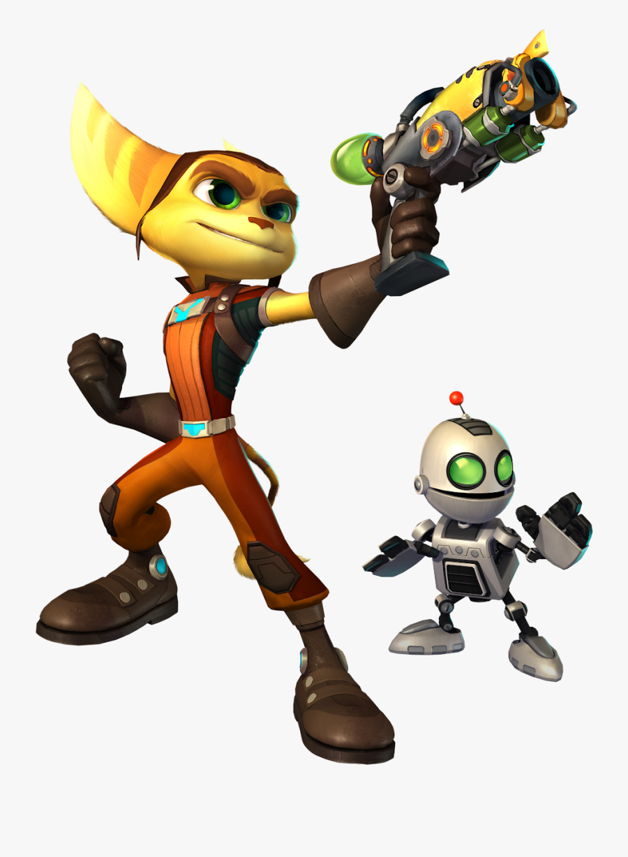 Ratchet Clank Free Png Image - Ratchet And Clank Clipart, Transparent Clipart