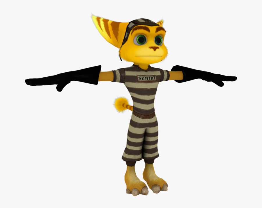 Download Zip Archive - Ratchet And Clank Convict Skin, Transparent Clipart