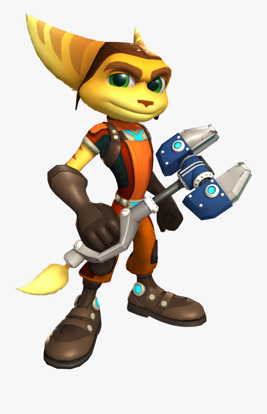 Ratchet - Ratchet And Clank All 4 One Characters, Transparent Clipart