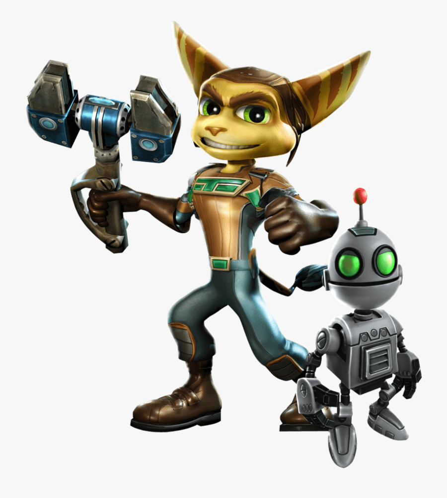 Ratchet Clank Bot - Ratchet And Clank Playstation All Stars Battle Royale, Transparent Clipart