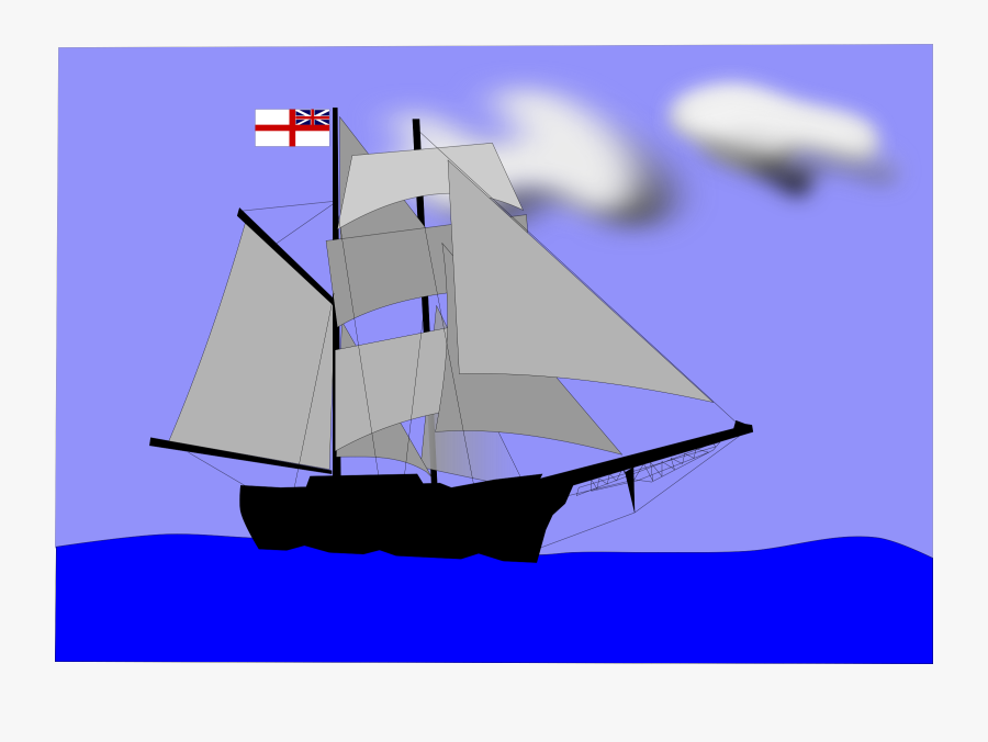 Tall Ship Clip Arts - Sail, Transparent Clipart