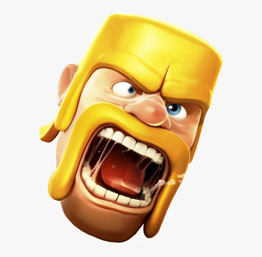 Transparent Barbarian Clipart - Clash Of Clans Logo Transparent, Transparent Clipart